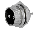 CB Einbaustecker 2pol. für Mikrofone männlich