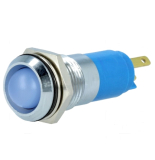 Signallampe LED blau 12...14V DC/AC Ø14.2mm