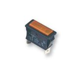 Signallampe 250VAC 30x14mm orange