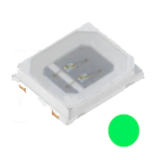 Led SMD grün 5100mcd 120°3,8V 60mA PLCC2