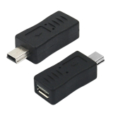 USB Adapter Mini USB Stecker - Micro USB Buchs