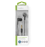 Kopfhörer InEar Mikrofon 3,5mm Stecker 1,2m Kabel Lautstärkenregler