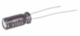 6,8uF/100V 5x11mm radial 105° ELKO Low ESR