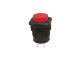 Taster Schließer rot 1A/250VAC mit LED DM16mm