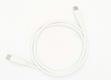 USB-C Stecker auf USB-C Stecker 1M USB weiß 60W mit Power Delivery