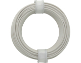 Schaltdraht 0,5mm weiß 10m