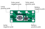 Solarladeregler für Led an 1,2V Akku