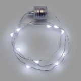 Lichterkette LED 60cm kaltweiß Batterie 2xLR44