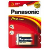 Batterie    9V                                                        Panasonic    Alkali    Pro    Powe