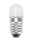 E10 6V 0,5W Röhrenform LED 65 lm Warmweiß