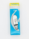 E14 230V 25W Glühlampe Röhrenform L=80mm DM=25mm