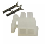 Buchsengehäuse 2pol. RM 4,2mm Kabelmontage