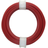 Schaltdraht 0,5mm rot 10m