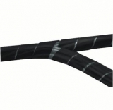 Spiralschlauch    DM                                9-65mm    schwarz/Meter