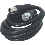 Antennenverlängerung 2M 75E 100dB schwarz IEC