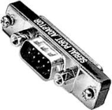 Sub-D Adapter 9p.St./25p.Ku.mini