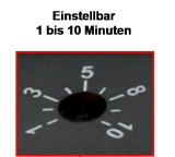 Bewegungsmelder 12-24VDC 8A schwarz mit Klemmen