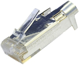 RJ45-Stecker 8pol. CAT5 HIGH ROSE geschirmt