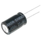 22uF/450V radial 12,5x20mm 105°