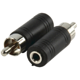 Adapter Klinkenbuchse 3,5- Chinchstecker