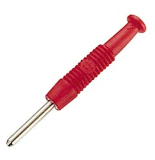 Stecker 2mm rot Hirschmann