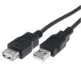 USB2.0-A Stecker/KupplungVerlängerung 1,8m Kabel