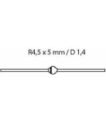 BYW72                    200V    3A    100Ap        200ns            Si-Diode    SOD-64