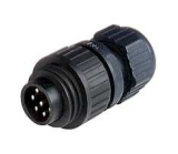 Kabelstecker 6pol+E C16-1/CA6LS für Kabelmontage