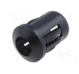 LED Fassung 5mm Außenreflektor schwarz PV