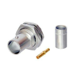 BNC-Einbaudose crimpbar für RG59 NBNB75GLP9