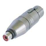XLR Adapter XLR-Kupplung - Cynchkupplung
