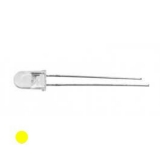 LED 5mm gelb superhell 6600-10560mcd klar 20