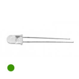 LED 5mm grün 45000mcd 2,9V 30mA klar superhell
