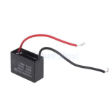 Motorkondensator 2uF 450V 26x15x37mm mit Kabel