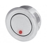 Klingeltaster mit LED Vandalensicher IP65 4-48V