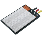 Experimentierboard 220x150x31mm 3x4mm Buchs