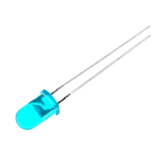 LED 5mm blau 60mcd, 60° diffus 3,8-4,5V