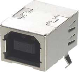 USB Buchse Typ B printbar90° winkel 4pol.