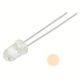 LED 5mm warmweiss 12000lm 2.9...3.4V 20mA 30°