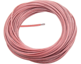 Litze 1mm² rot Silikon aussen 2,4mm