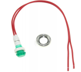 Signallampe 230V grün 10mm mit Kabel 20cm