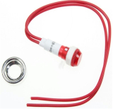 Signallampe 230V rot 10mm mit Kabel 20cm