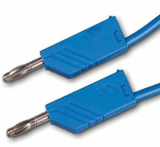 MESSLEITUNG 1m blau Büschel