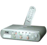 Videoumschalter Scart 4xEin 2xAus RGB/S-Video/V