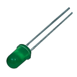 Led 5mm grün 12V mit integriertem Vorwiderstand