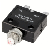 Schutzschalter 10A/250V rückstellbar f.Frontplatt