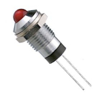 Led 3mm rot mit Außenreflektor