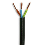 Mantelleitung 3x0,5mm² flexibele Litze grau (Meterware)
