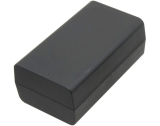 Gehäuse K30 124x50x72mm schwarz Halbschalengehäuse