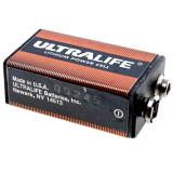 Batterie    9V    Lithium                        1200mAh    Ultralife